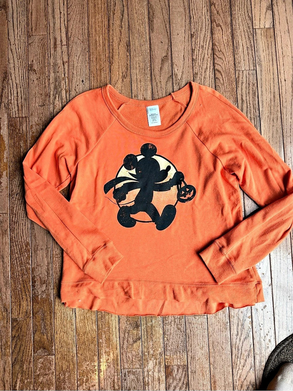 Disney Mickey Halloween Sweatshirt Size Medium